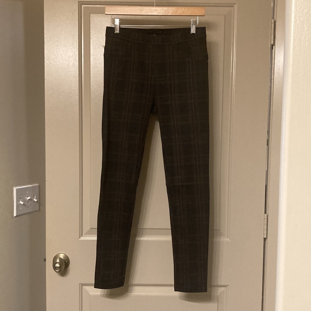 Sanctuary plaid leggings, size small
